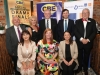 Pictured at the opening evening in La Casa Tapas & Wine Claremorris ahead of  the CBE ADCI All-Ireland confined drama finals in Claremorris Town Hall Theatre Back from left: Cllr Patsy O'Brien; Mary Esler, Cllr Richard Finn, Deputy Paul Lawless TD; and Peter McCallig Chairman Claremorris Drama  Festival; At front Cllr Alma Gallagher, Linda Connolly Beirne and  Cllr Deirdre Lawless.  Photo Michael Donnelly