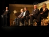 Peter McCallig Chairperson Claremorris Drama Festival speaking  included are Liam Hannaway, President ACDI Edward Hayden DLI pictured  with Anna Walker, Adjudicator  at the opening night of  the CBE ADCI All-Ireland confined drama finals in Claremorris Town Hall Theatre.  Photo Michael Donnelly
